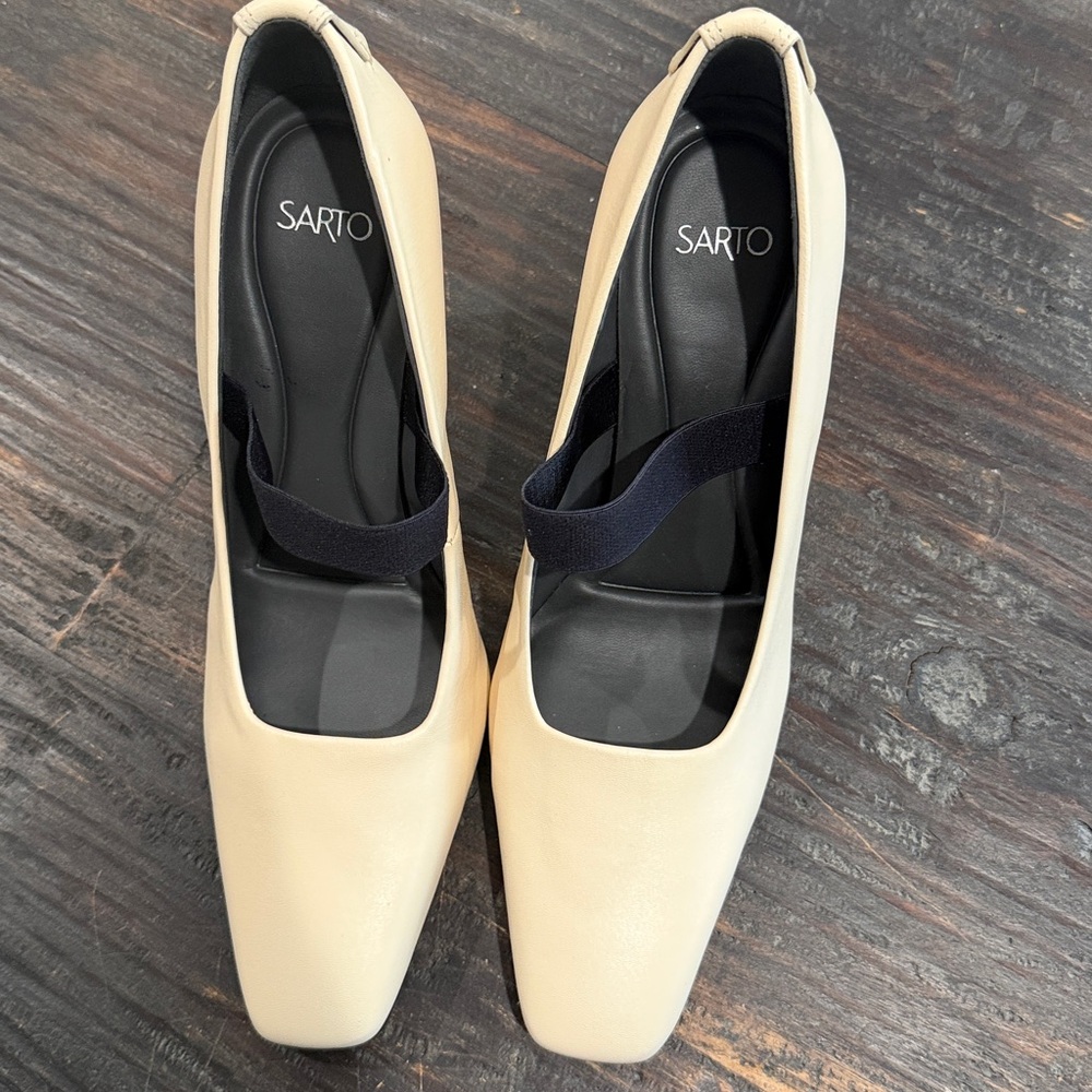 Franco Sarto Flexa Bria Mary Jane Vanilla white Leather - Picture 9 of 9
